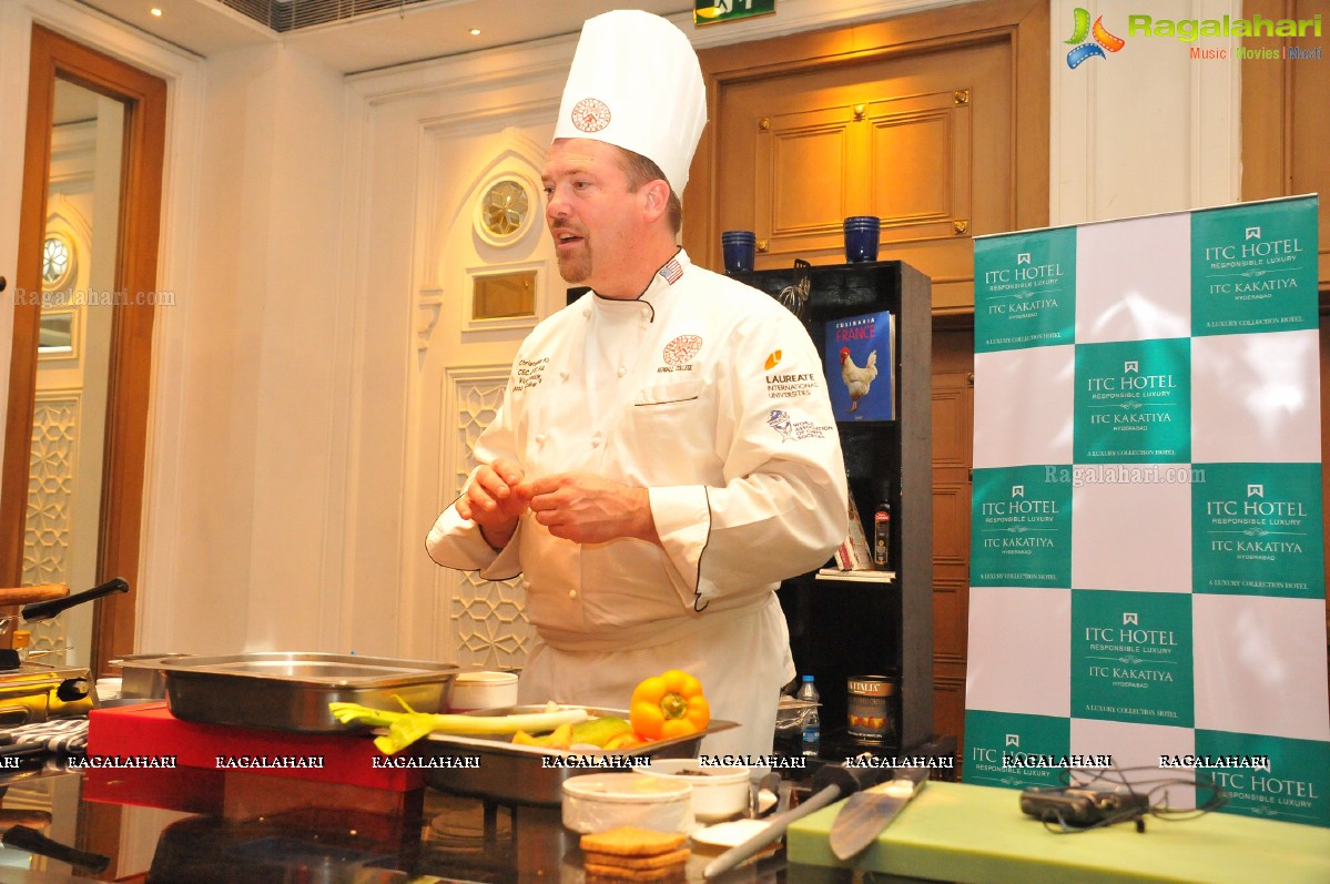 Kendall College and ITC Kakatiya host The Master Class with Chef Chris Koetke and Executive Chef P. Sekar