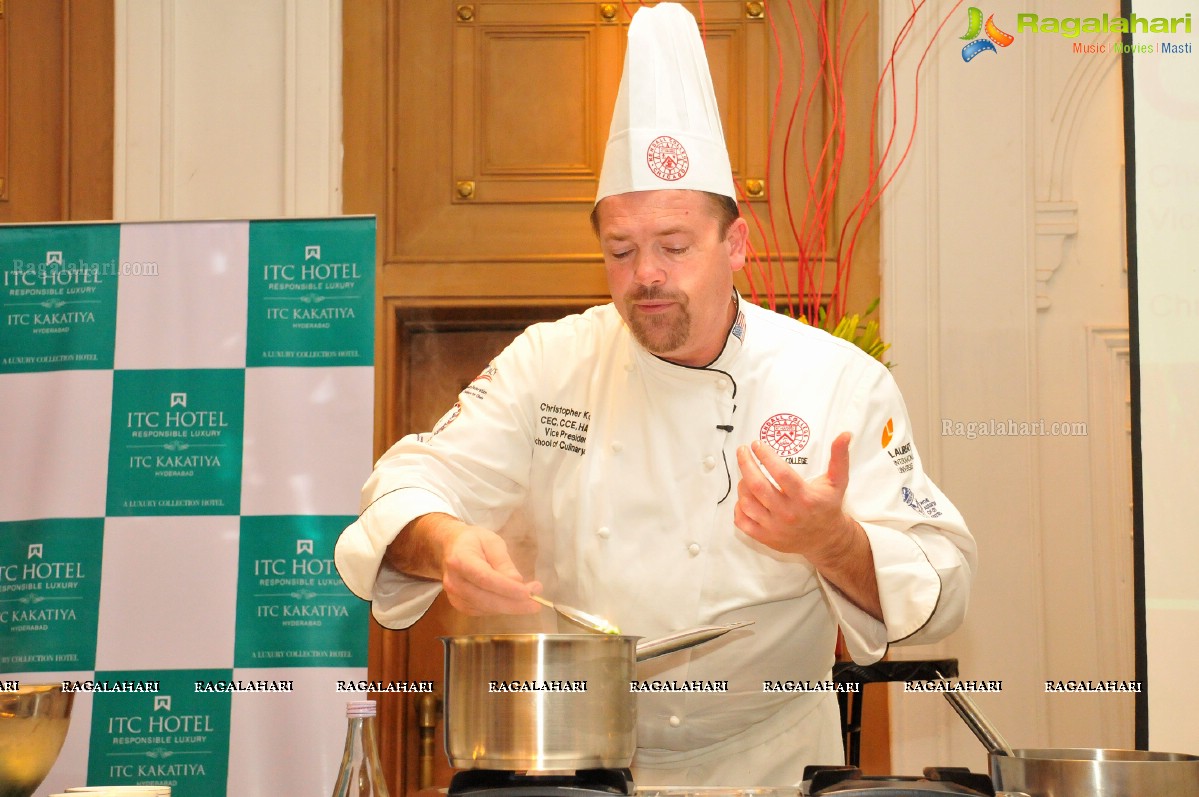 Kendall College and ITC Kakatiya host The Master Class with Chef Chris Koetke and Executive Chef P. Sekar