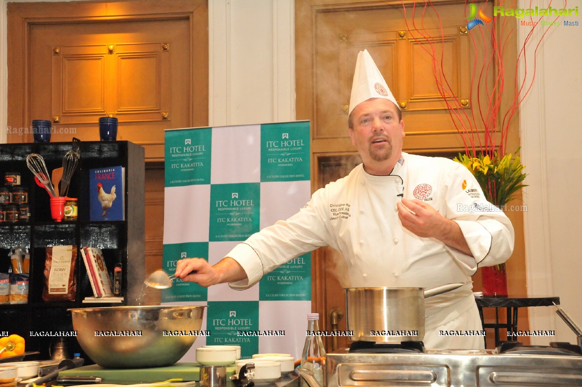 Kendall College and ITC Kakatiya host The Master Class with Chef Chris Koetke and Executive Chef P. Sekar