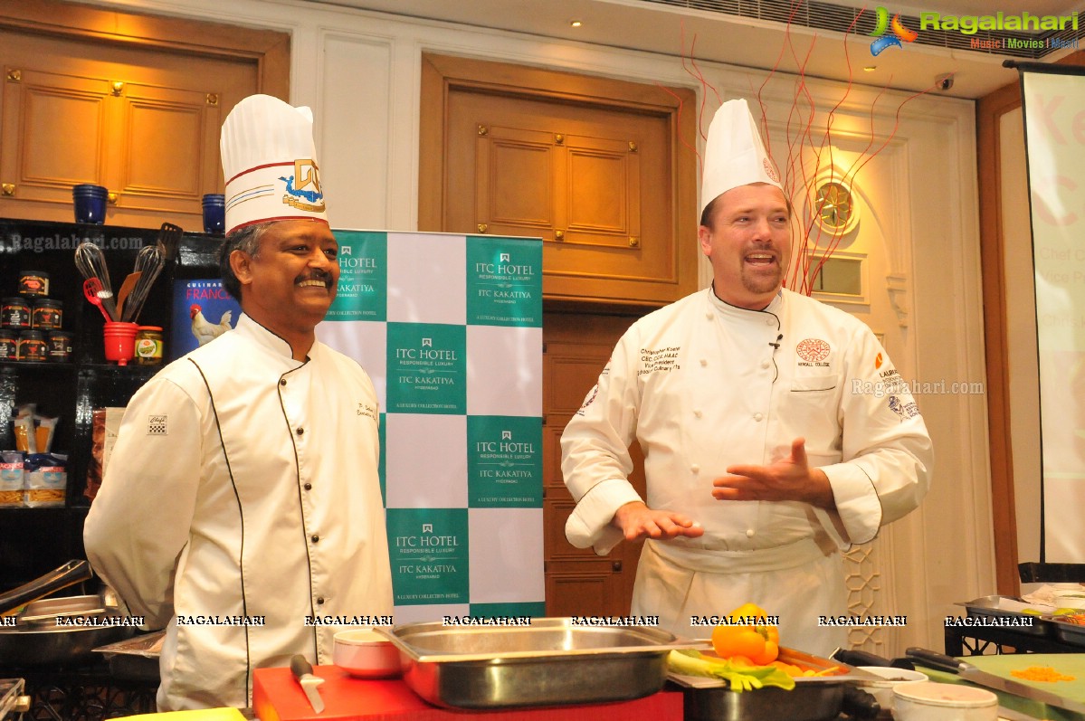 Kendall College and ITC Kakatiya host The Master Class with Chef Chris Koetke and Executive Chef P. Sekar