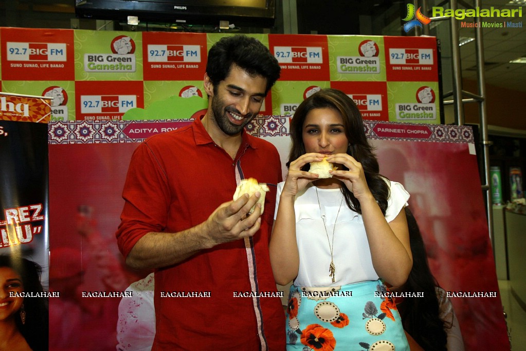 Daawat-E-Ishq promotions at BIG FM Studios