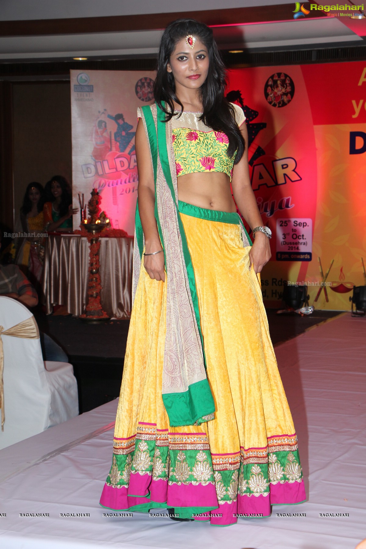 Dildar Dandiya 2014 Launch Ceremony - Chief Guest: Mr. VVS Laxman, Guest of Honour: Mrs. Bina Mehta