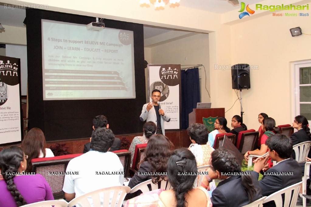 EduMedia's Child Sexual Abuse Campaign Launch, Hyderabad