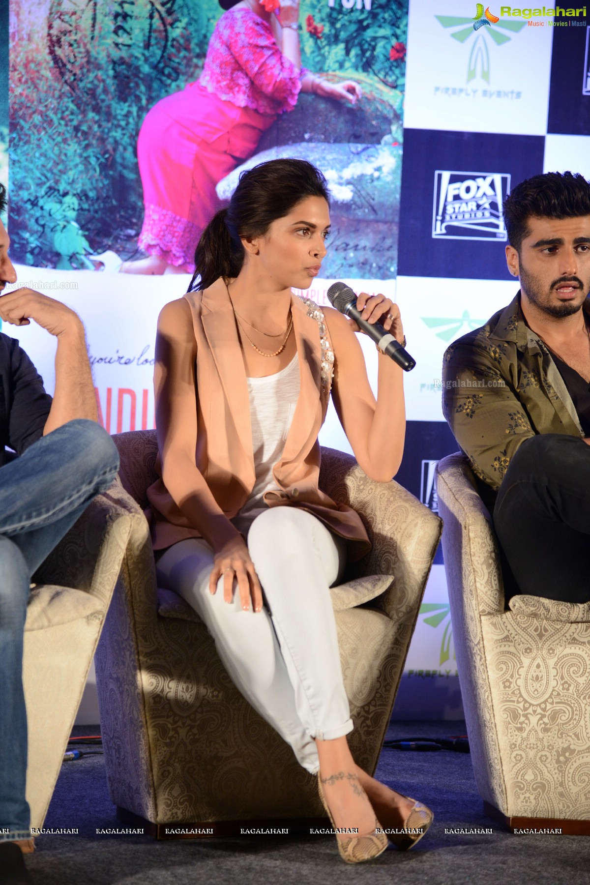 Finding Fanny Press Meet, Hyderabad