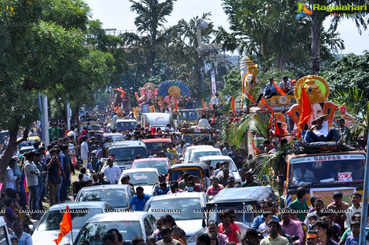 Ganesh Nimajjanam 2014, Hyderabad