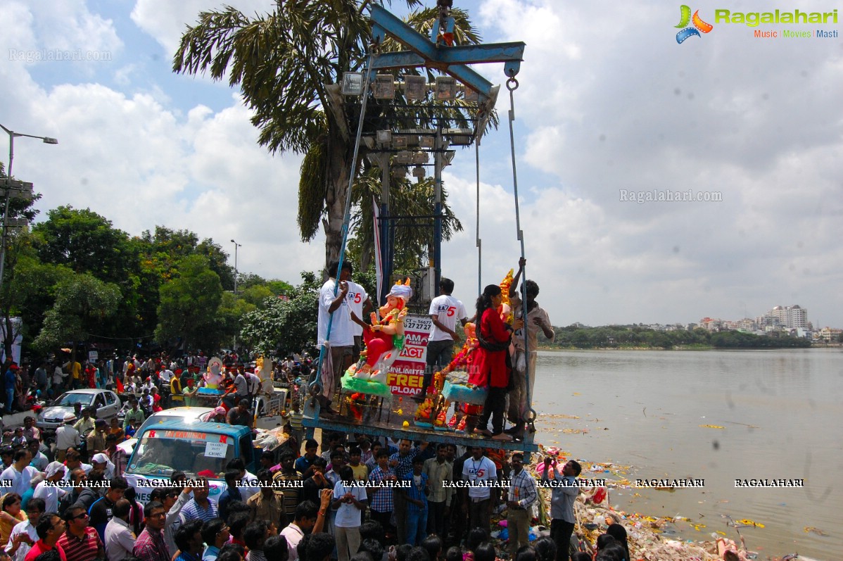 Ganesh Nimajjanam 2014, Hyderabad