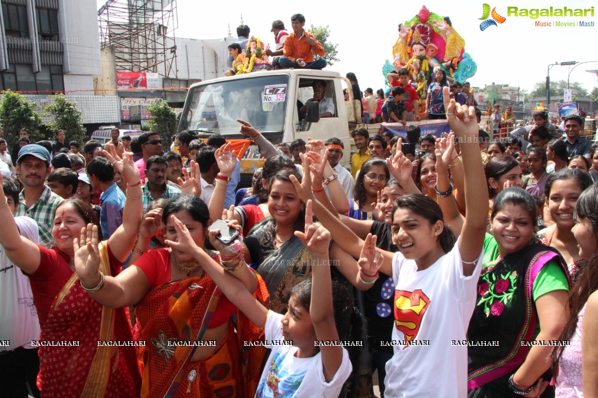 Ganesh Nimajjanam 2014, Hyderabad