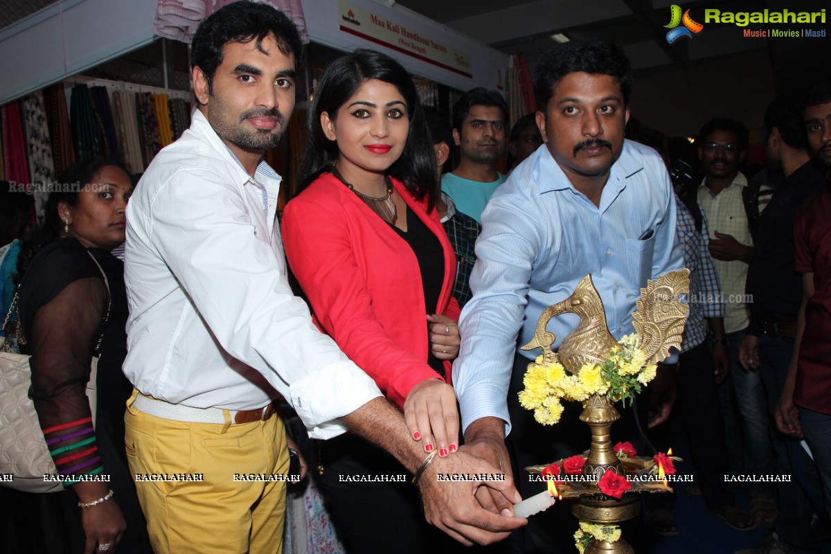 Hastashilpi - Silk India Expo Launch by Abhinav Sardhar Patel and Madhulagna Das