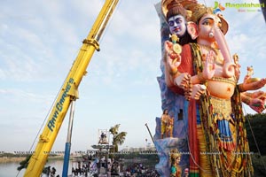 Khairatabad Ganesh immersion