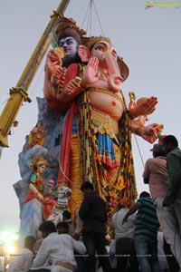 Khairatabad Ganesh immersion