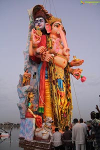 Khairatabad Ganesh immersion