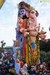 Khairatabad Ganesh immersion