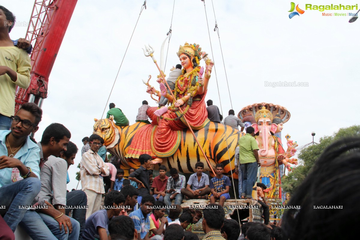 Khairatabad Ganesh Nimajjanam 2014