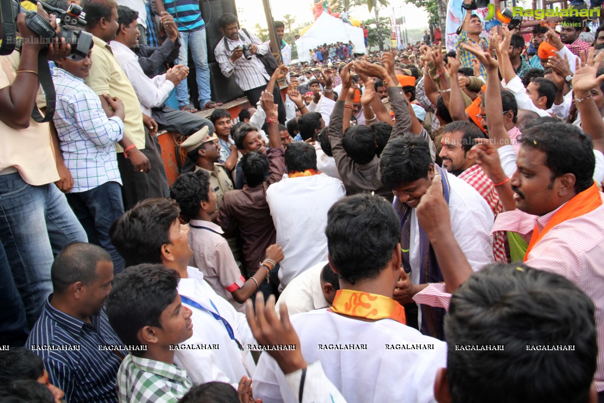 Khairatabad Ganesh Nimajjanam 2014