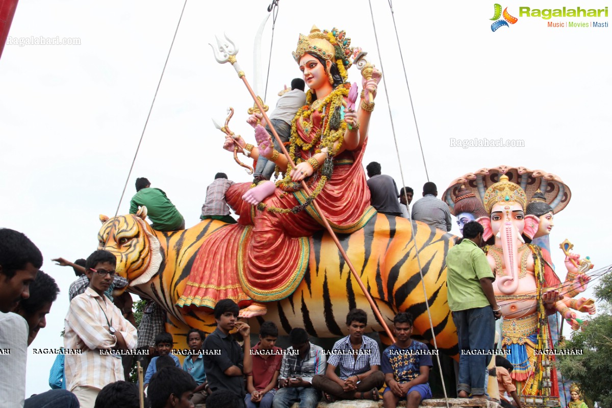 Khairatabad Ganesh Nimajjanam 2014