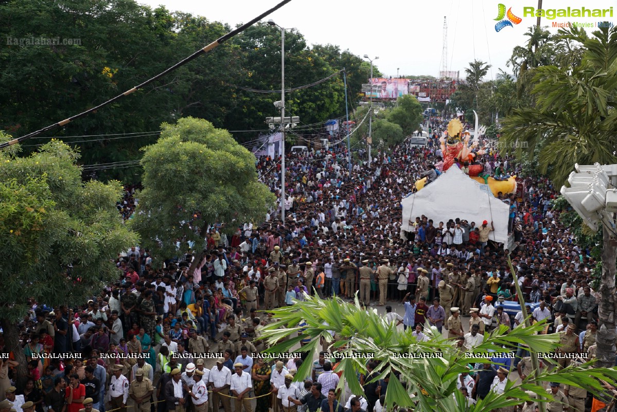 Khairatabad Ganesh Nimajjanam 2014