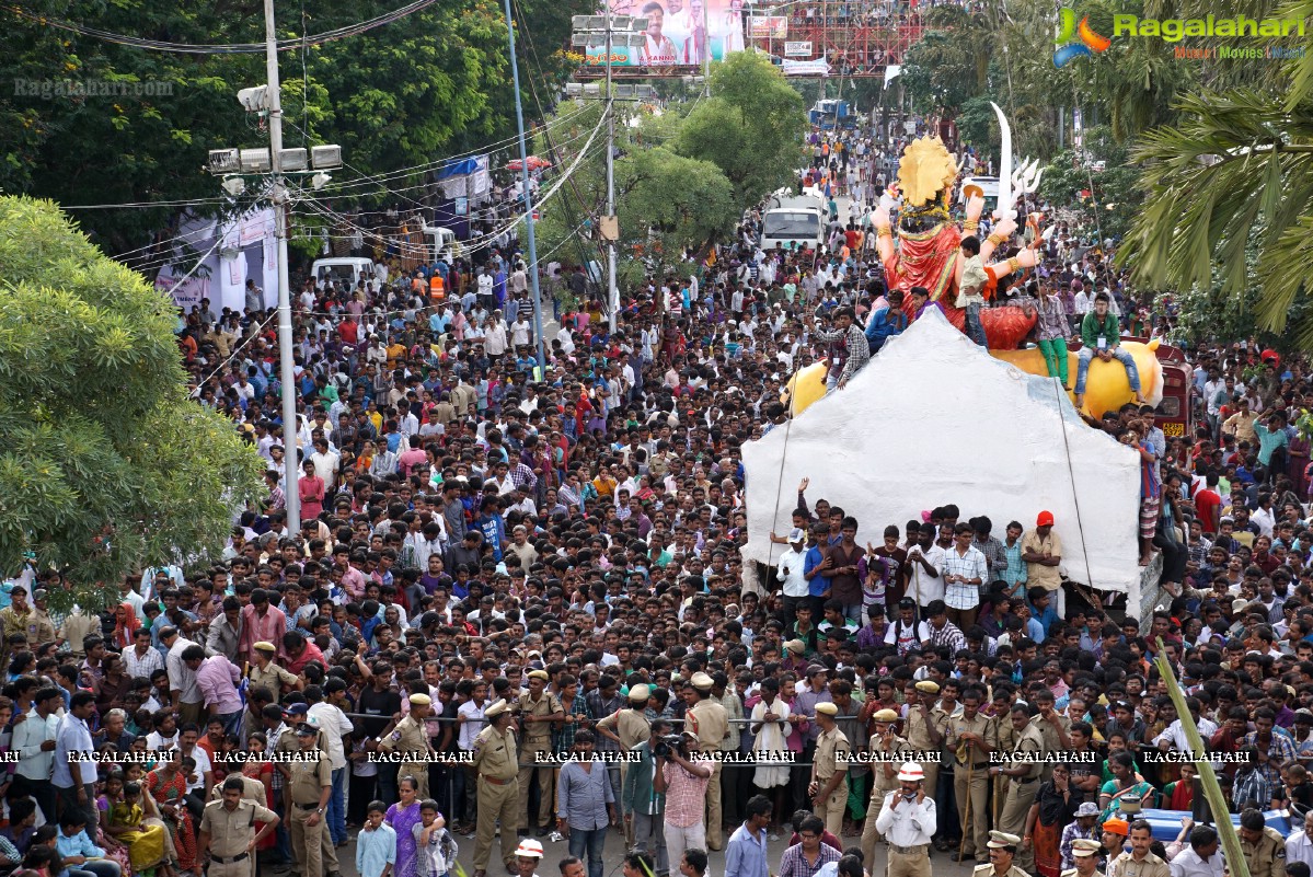 Khairatabad Ganesh Nimajjanam 2014