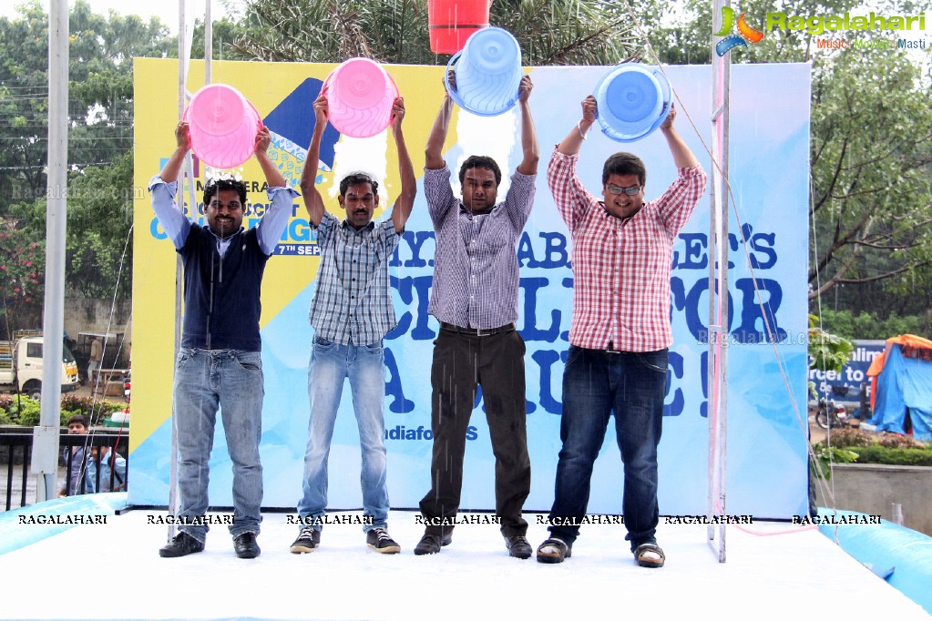 Manjeera Mall Organises Fund Raising ALS Ice Bucket Challenge