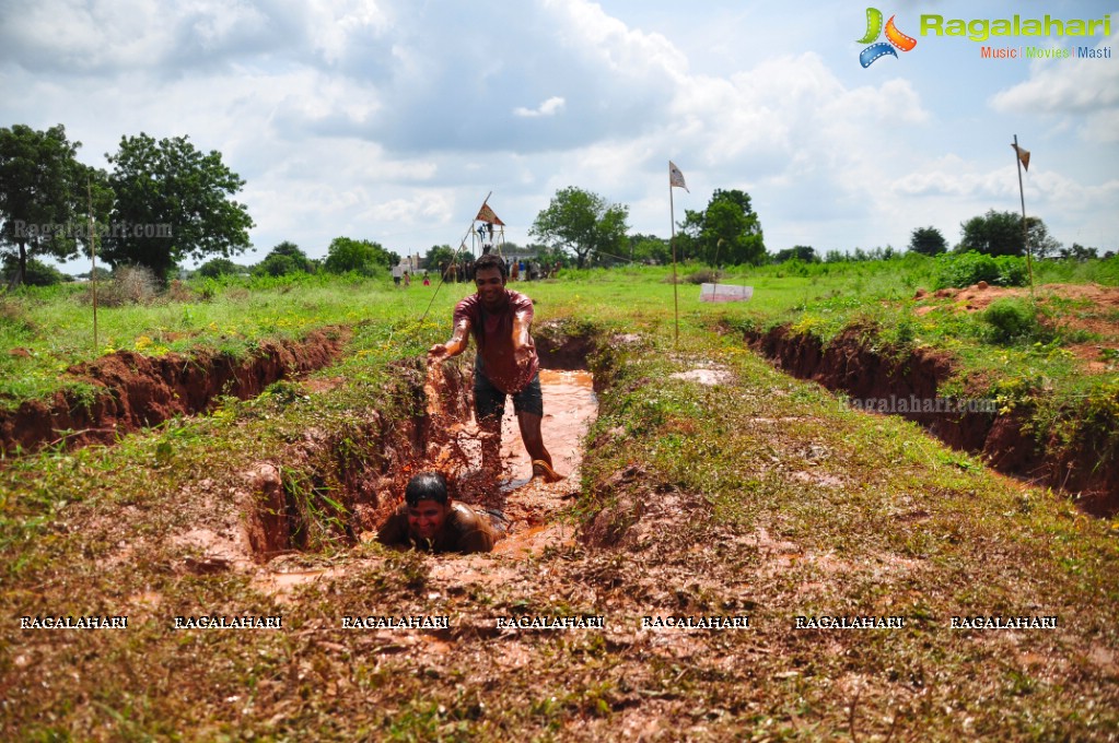 Hyderabad Mud Run 2014 at Lahari Resorts, Patancheru