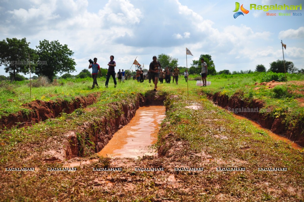 Hyderabad Mud Run 2014 at Lahari Resorts, Patancheru