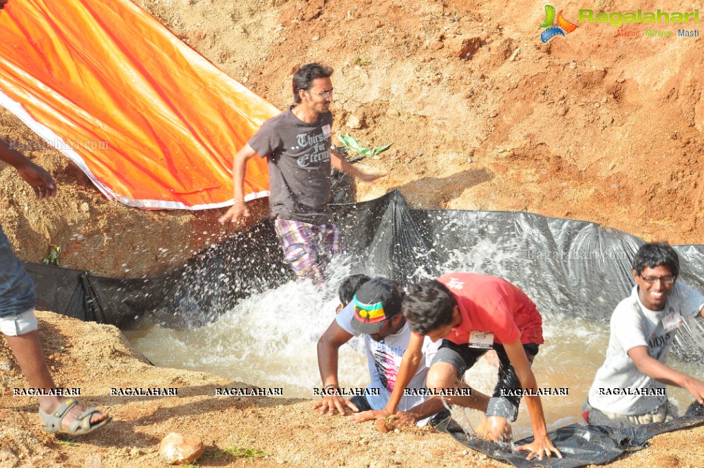 Hyderabad Mud Run 2014 at Lahari Resorts, Patancheru