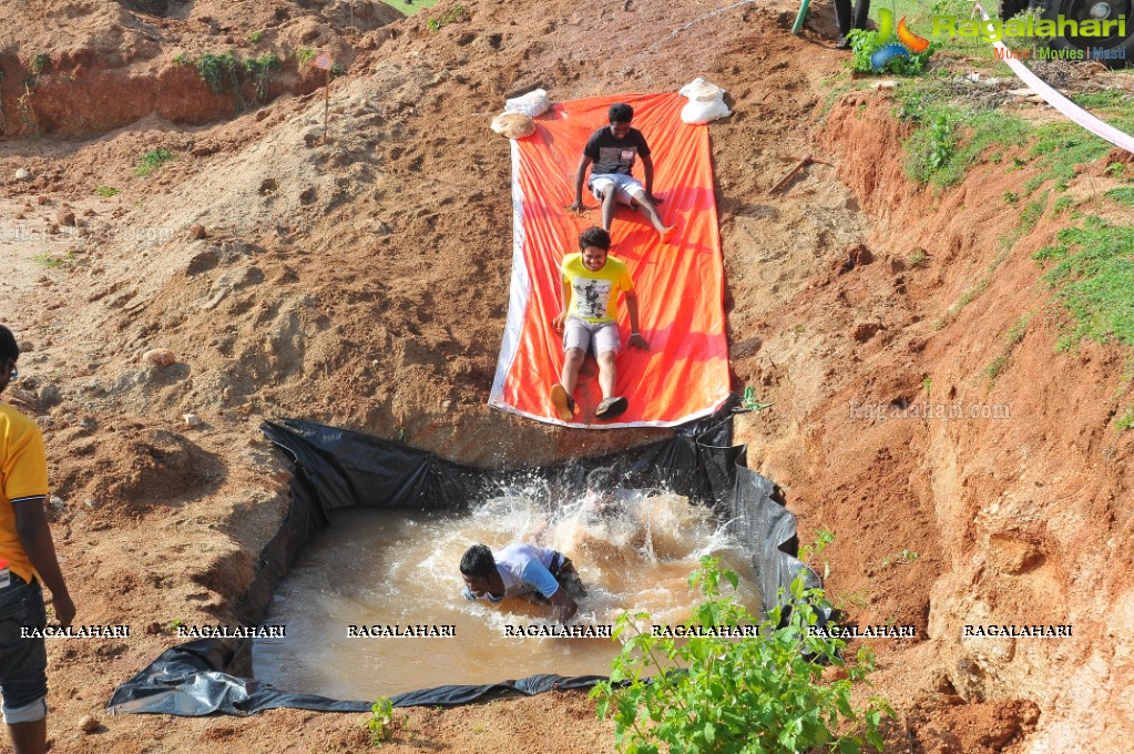 Hyderabad Mud Run 2014 at Lahari Resorts, Patancheru