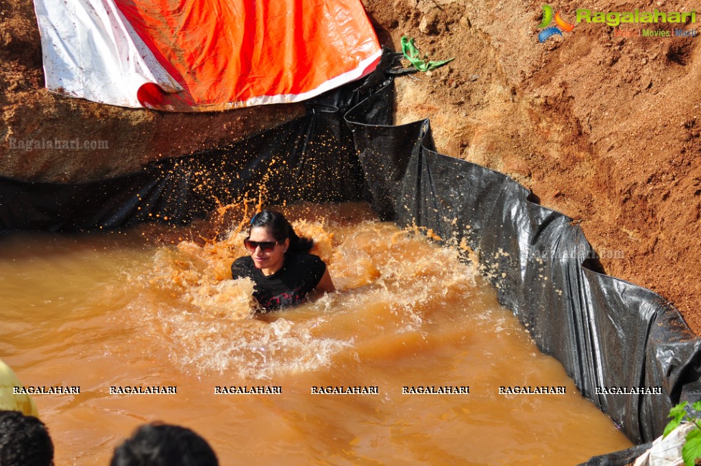 Hyderabad Mud Run 2014 at Lahari Resorts, Patancheru