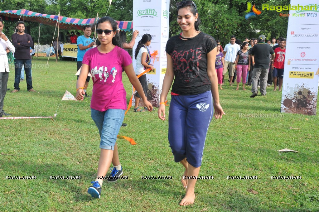 Hyderabad Mud Run 2014 at Lahari Resorts, Patancheru