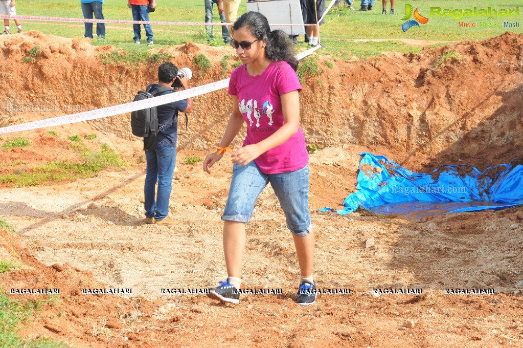 Hyderabad Mud Run 2014 at Lahari Resorts, Patancheru