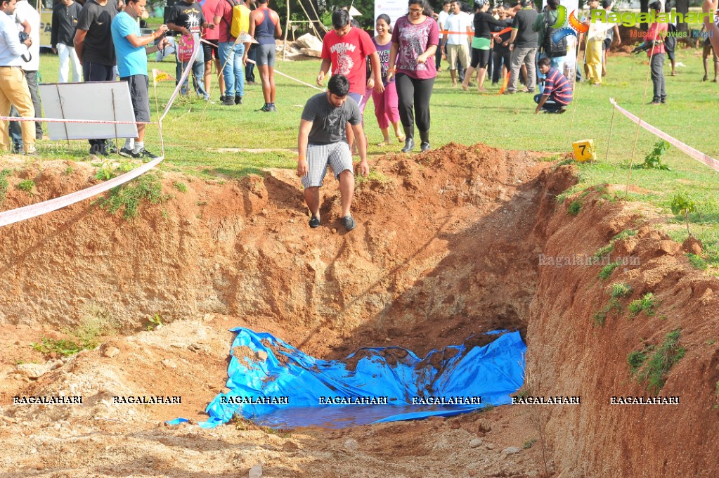 Hyderabad Mud Run 2014 at Lahari Resorts, Patancheru