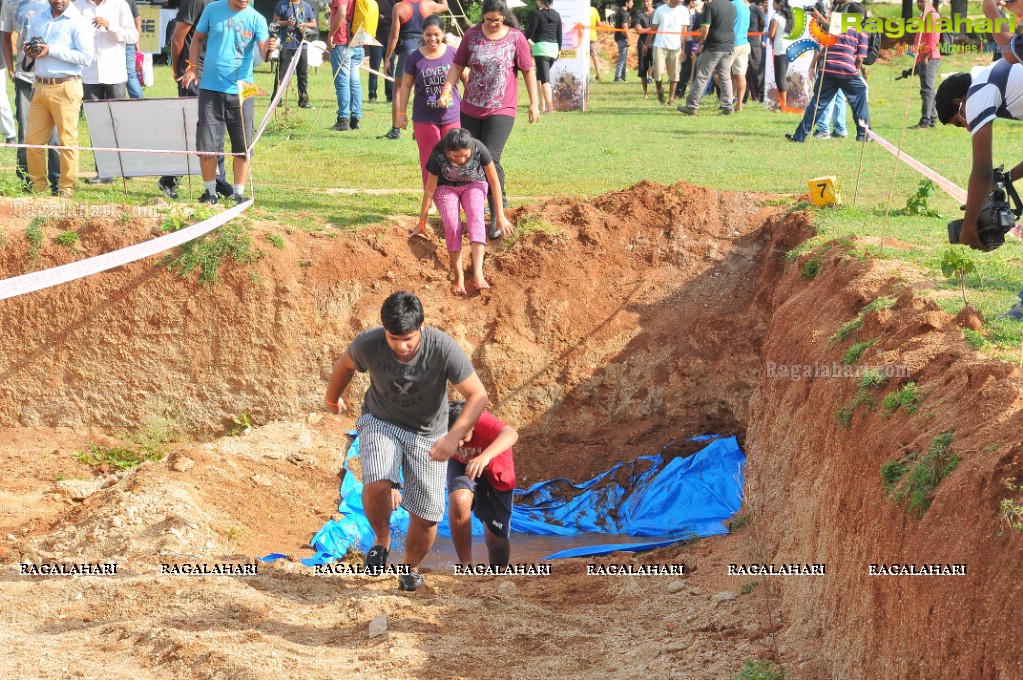 Hyderabad Mud Run 2014 at Lahari Resorts, Patancheru