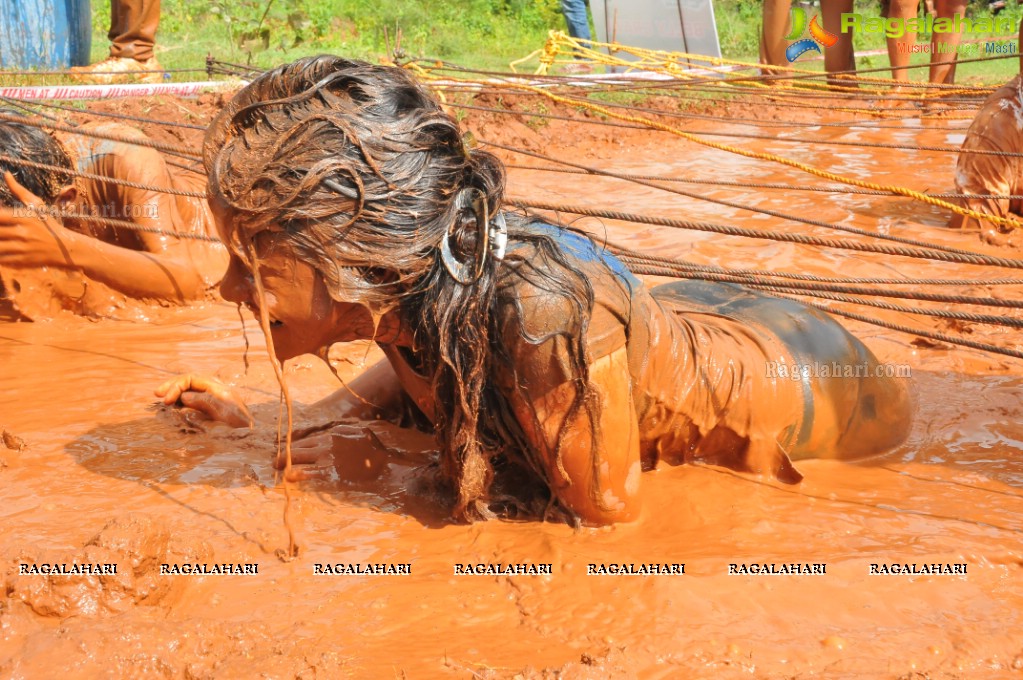 Hyderabad Mud Run 2014 at Lahari Resorts, Patancheru