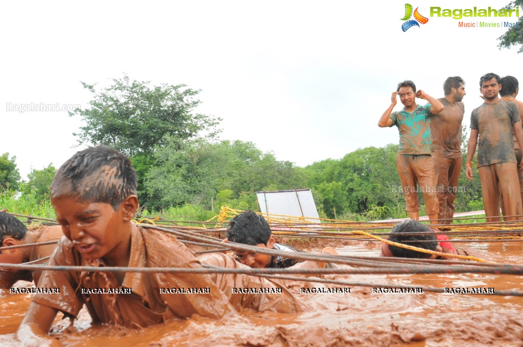 Hyderabad Mud Run 2014 at Lahari Resorts, Patancheru