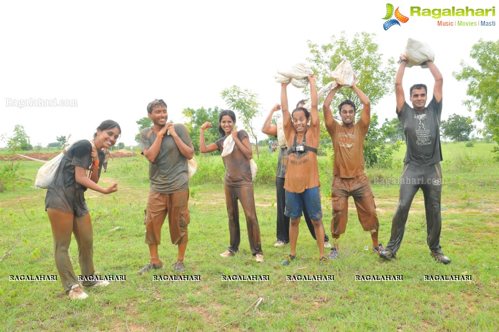 Hyderabad Mud Run 2014 at Lahari Resorts, Patancheru