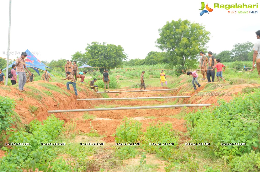 Hyderabad Mud Run 2014 at Lahari Resorts, Patancheru