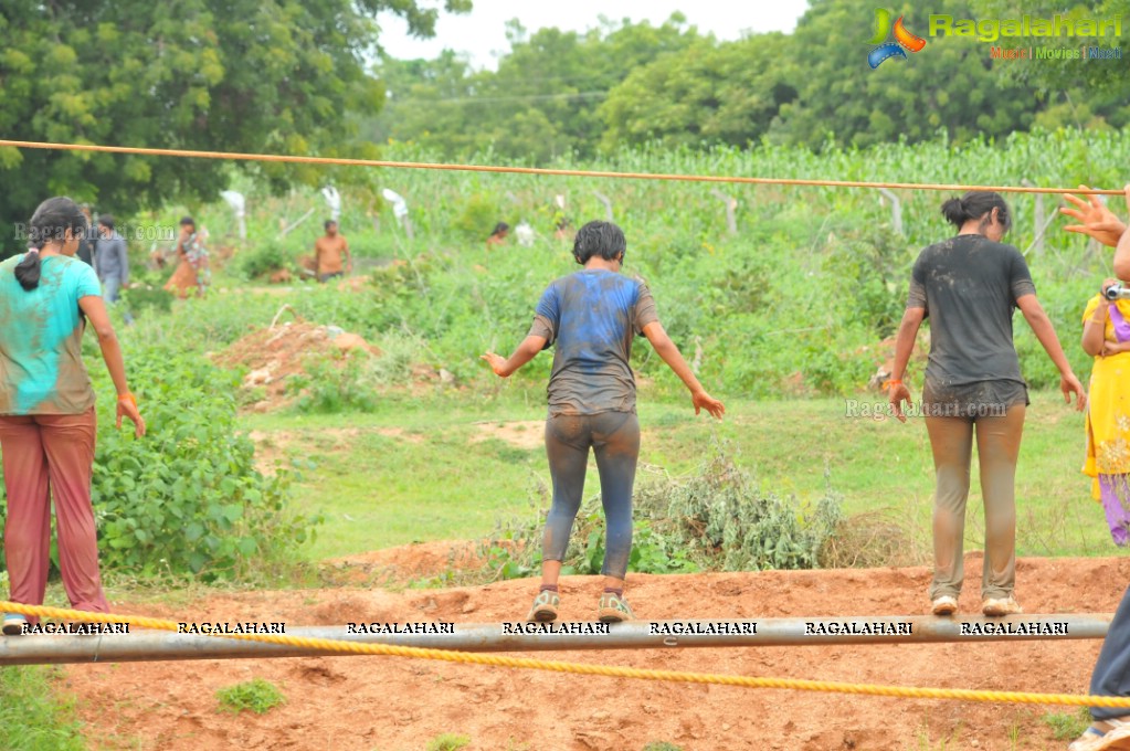 Hyderabad Mud Run 2014 at Lahari Resorts, Patancheru