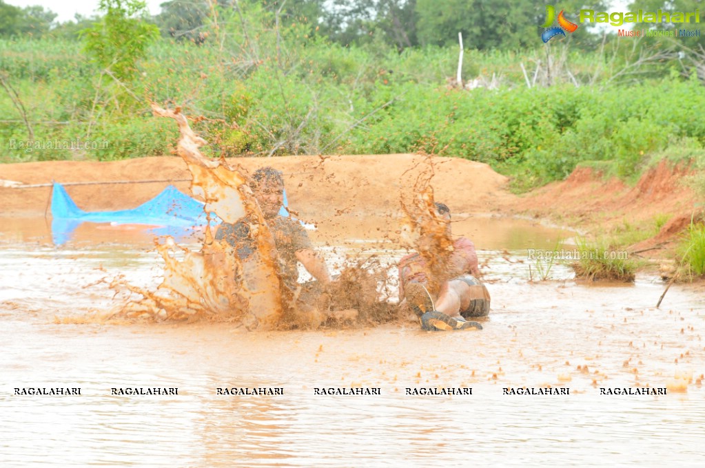 Hyderabad Mud Run 2014 at Lahari Resorts, Patancheru