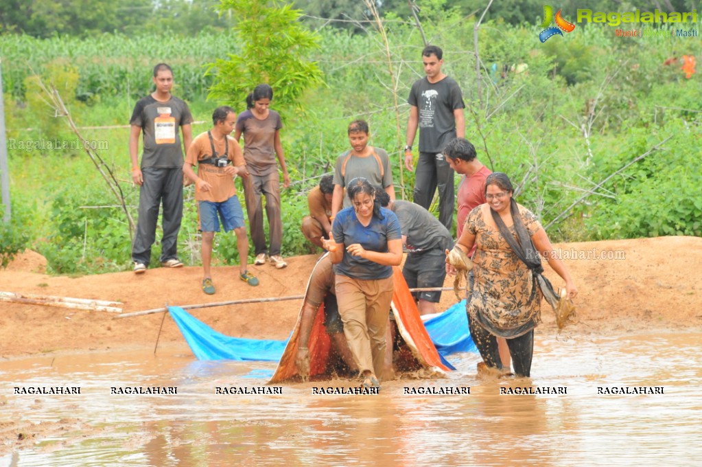 Hyderabad Mud Run 2014 at Lahari Resorts, Patancheru