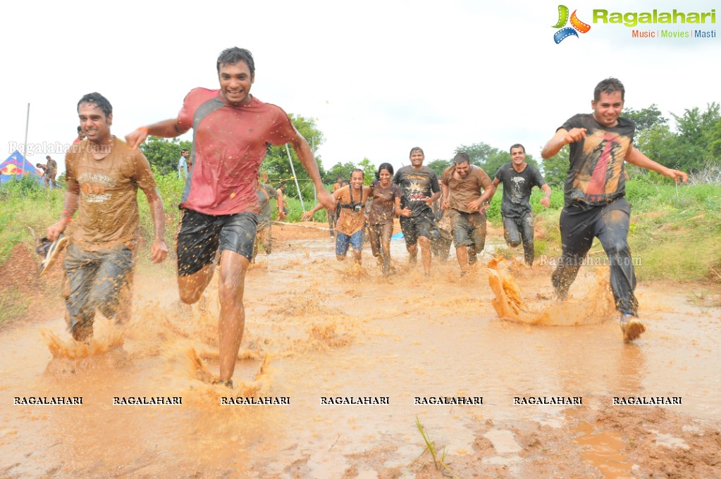 Hyderabad Mud Run 2014 at Lahari Resorts, Patancheru