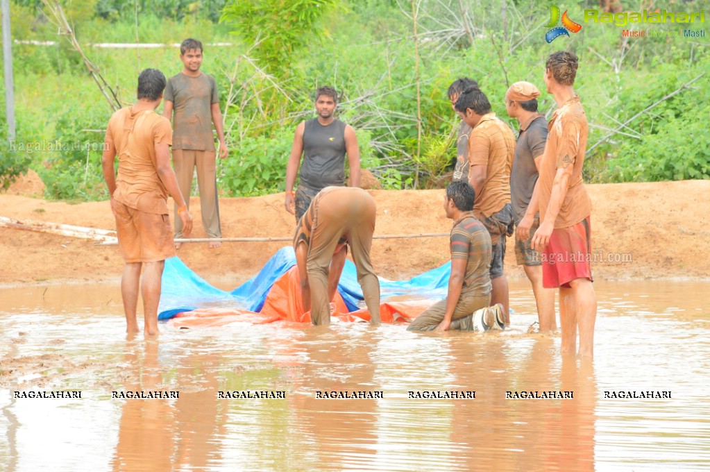 Hyderabad Mud Run 2014 at Lahari Resorts, Patancheru