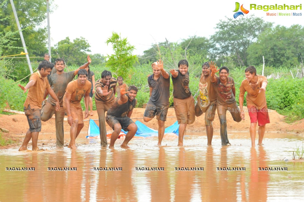 Hyderabad Mud Run 2014 at Lahari Resorts, Patancheru