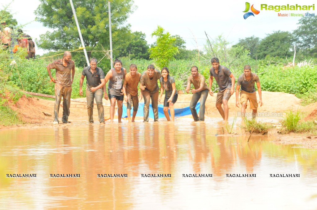 Hyderabad Mud Run 2014 at Lahari Resorts, Patancheru