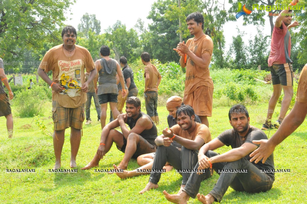 Hyderabad Mud Run 2014 at Lahari Resorts, Patancheru