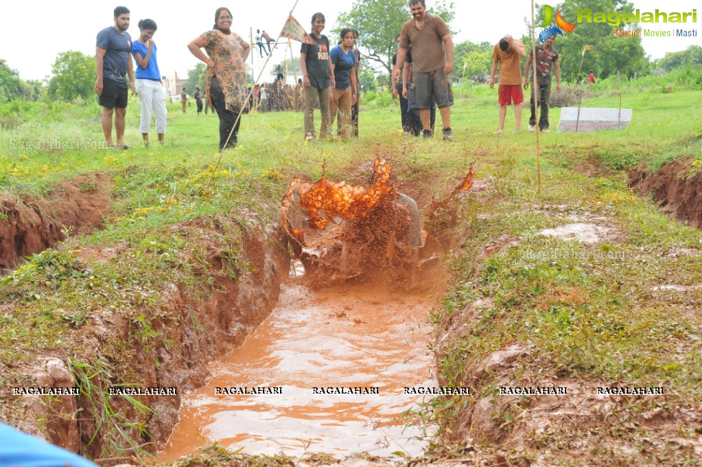 Hyderabad Mud Run 2014 at Lahari Resorts, Patancheru