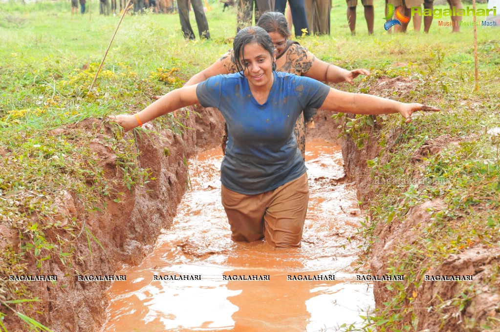 Hyderabad Mud Run 2014 at Lahari Resorts, Patancheru