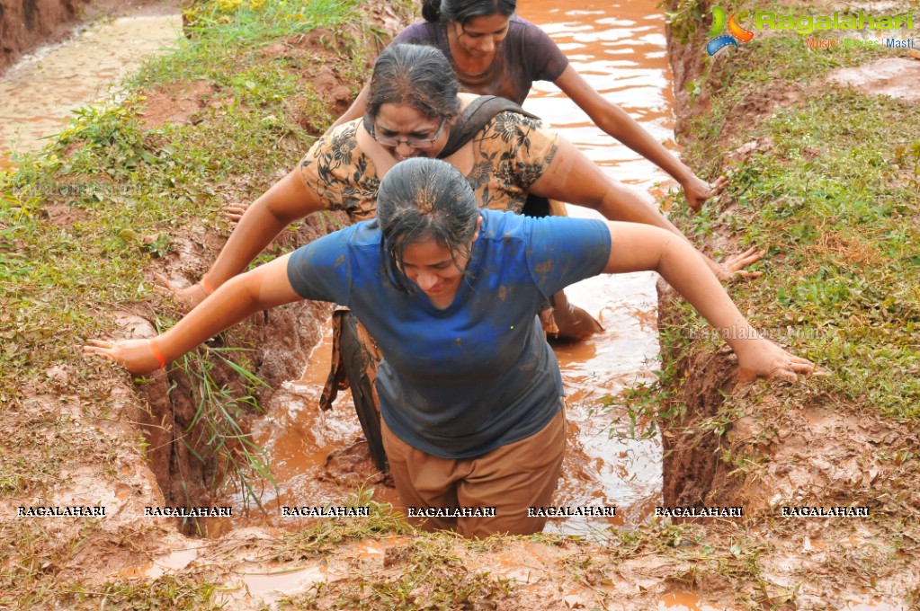 Hyderabad Mud Run 2014 at Lahari Resorts, Patancheru