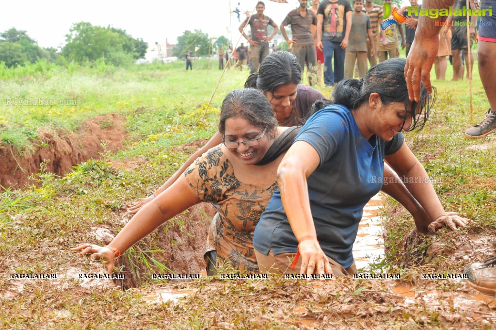 Hyderabad Mud Run 2014 at Lahari Resorts, Patancheru