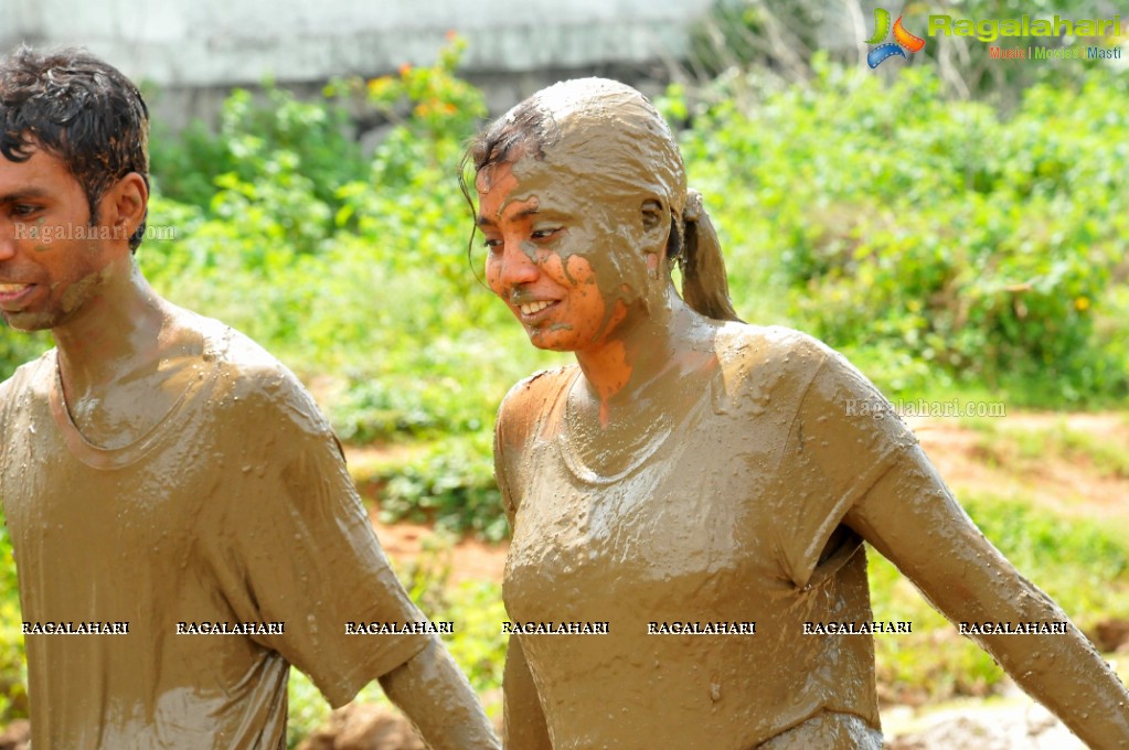 Hyderabad Mud Run 2014 at Lahari Resorts, Patancheru