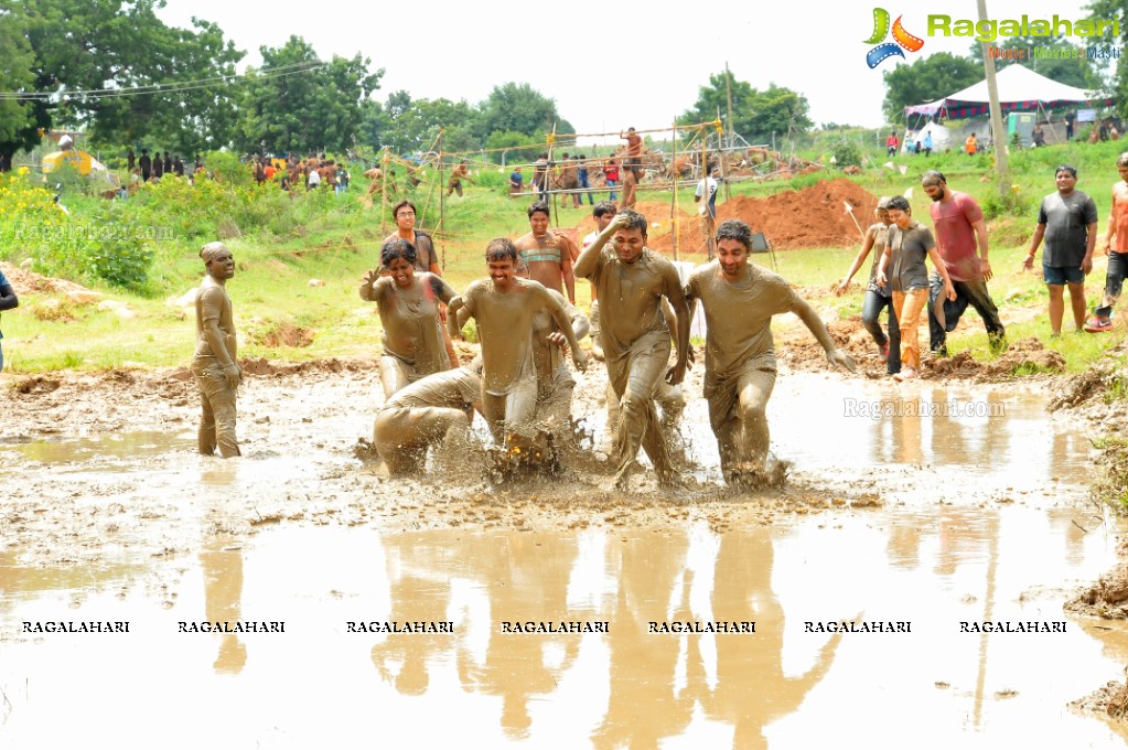 Hyderabad Mud Run 2014 at Lahari Resorts, Patancheru