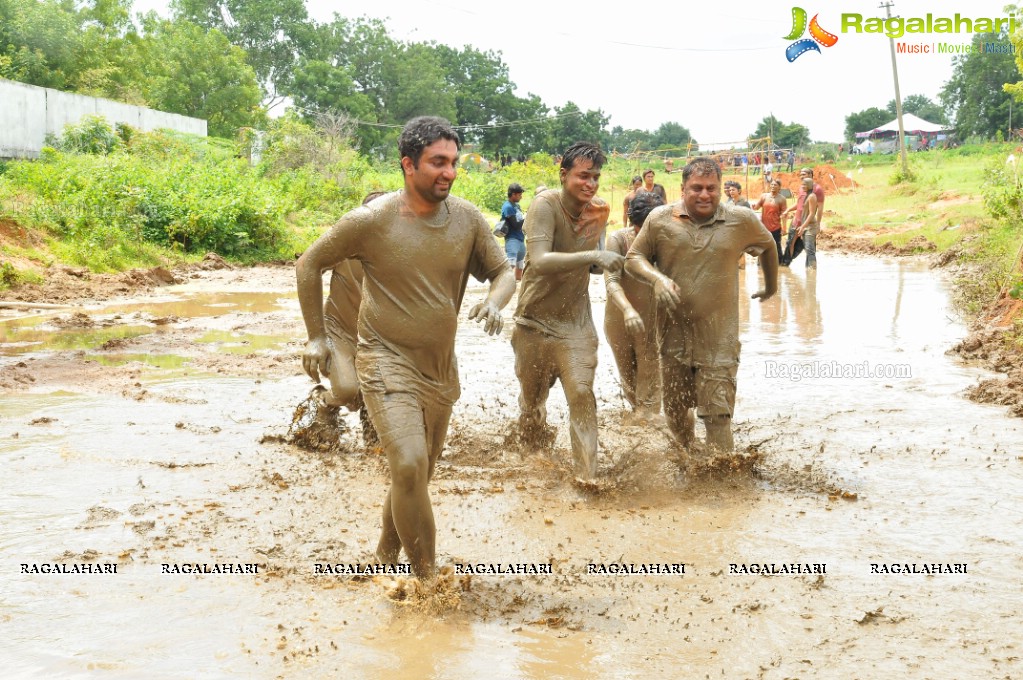 Hyderabad Mud Run 2014 at Lahari Resorts, Patancheru